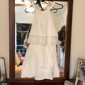 White summer dress - boutique